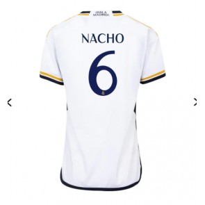 Real Madrid Nacho #6 Koszulka Podstawowych Kobiety 2023-24 Krótki Rękaw